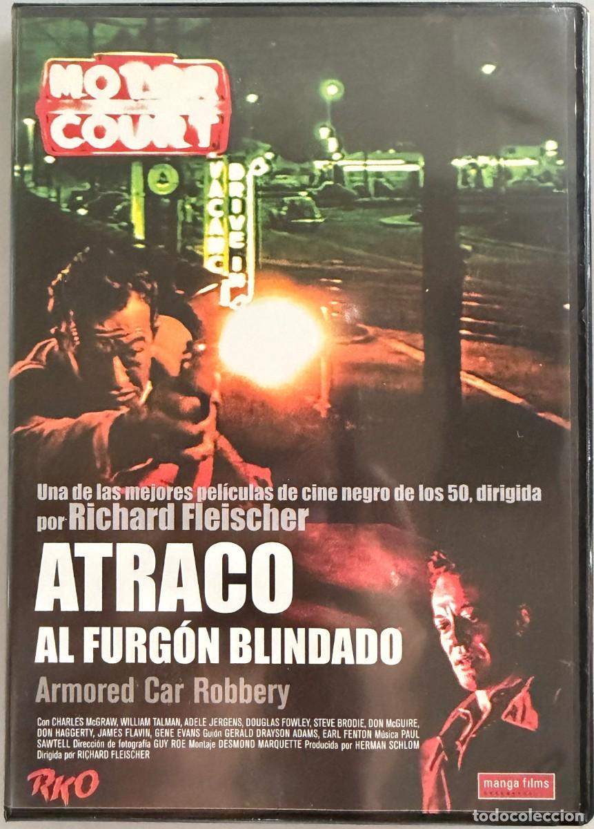 Cine: ATRACO AL FURGON BLINDADO (1950) CHARLES McGRAW, WILLIAM TALMAN- FILM RICHARD FLEISCHER