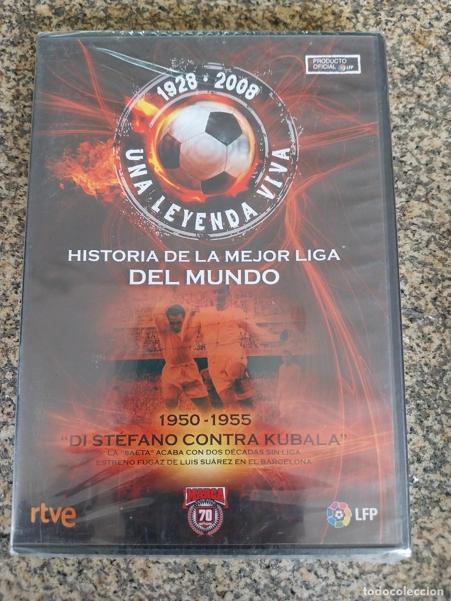Cine: DVD -- HISTORIA DE LA MEJOR LIGA DEL MUNDO -- N&ordm; 3 -- DI STEFANO CONTRA KUBALA -- NUEVA --