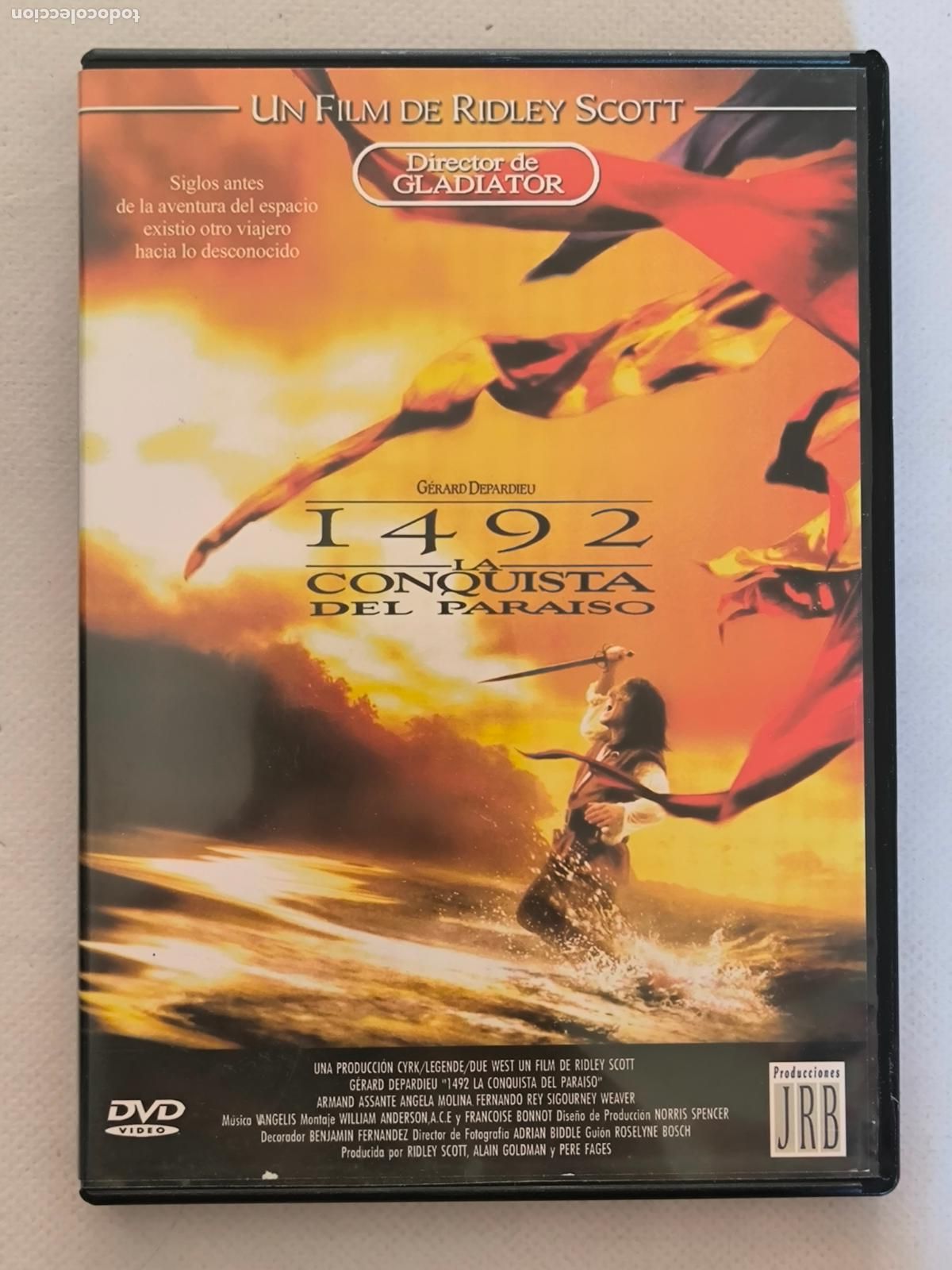 Cine: DVD 1492, LA CONQUISTA DEL PARAISO - RIDLEY SCOTT (HU)