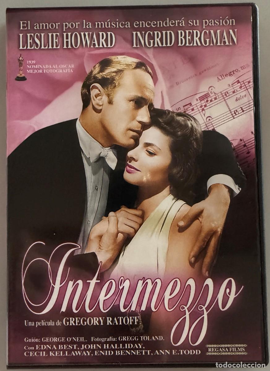 Cine: INTERMEZZO (1939) LESLIE HOWARD, INGRID BERGMAN -FILM GREGORY RATOFF