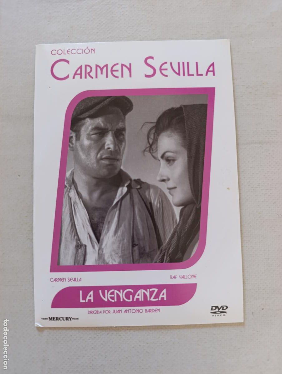 Cine: DVD LA VENGANZA - CARMEN SEVILLA - FUNDA FINA CARTON (HS)