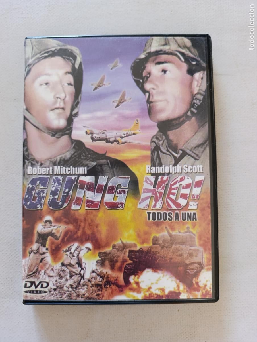 Cine: DVD GUNG HO! - TODOS A UNA - ROBERT MITCHUM, RANDOLPH SCOTT (HS)
