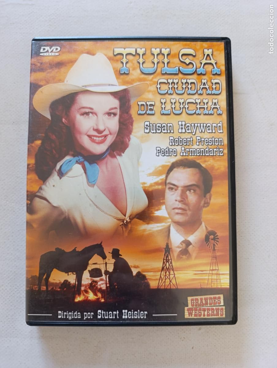 Cine: DVD TULSA CIUDAD DE LUCHA - SUSAN HAYWARD (HS)