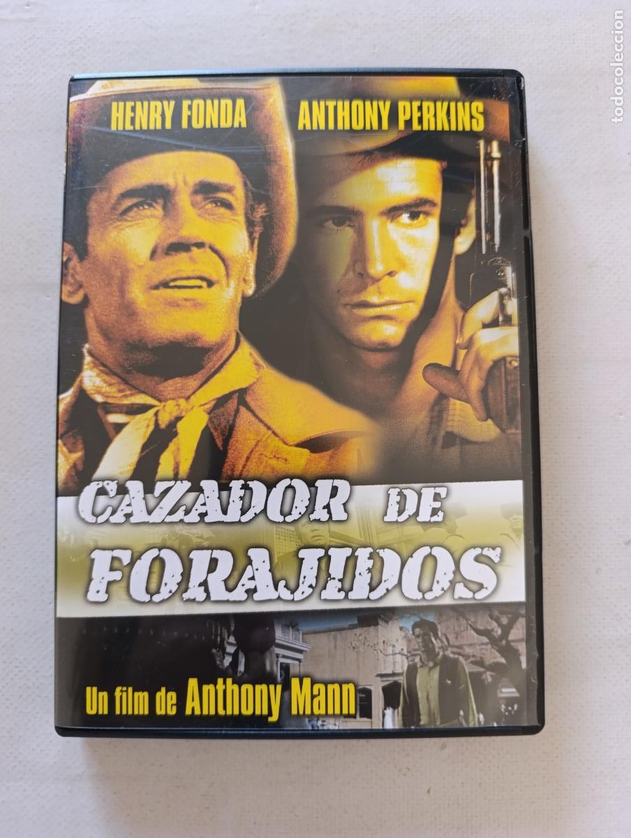 Cine: DVD CAZADOR DE FORAJIDOS - HENRY FONDA, ANTHONY PERKINS (HT)