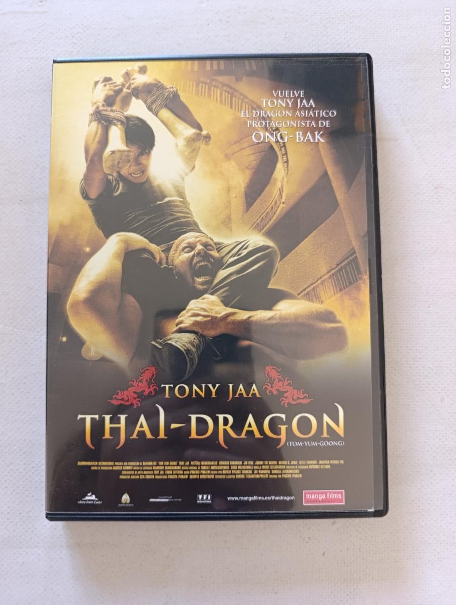 Cine: DVD THAI-DRAGON - THAI DRAGON - TONY JAA (HT)