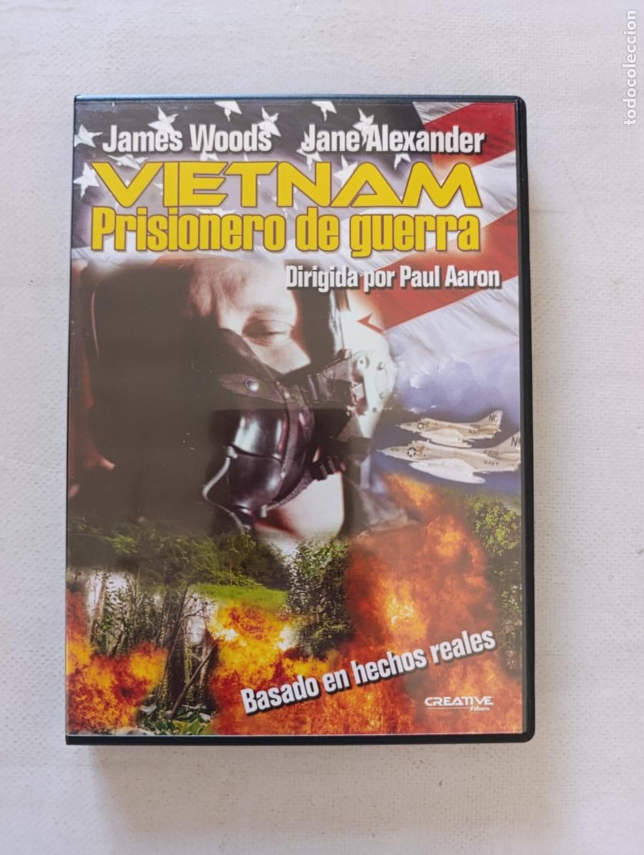 Cine: DVD VIETNAM PRISIONERO DE GUERRA - JAMES WOODS (HV1)
