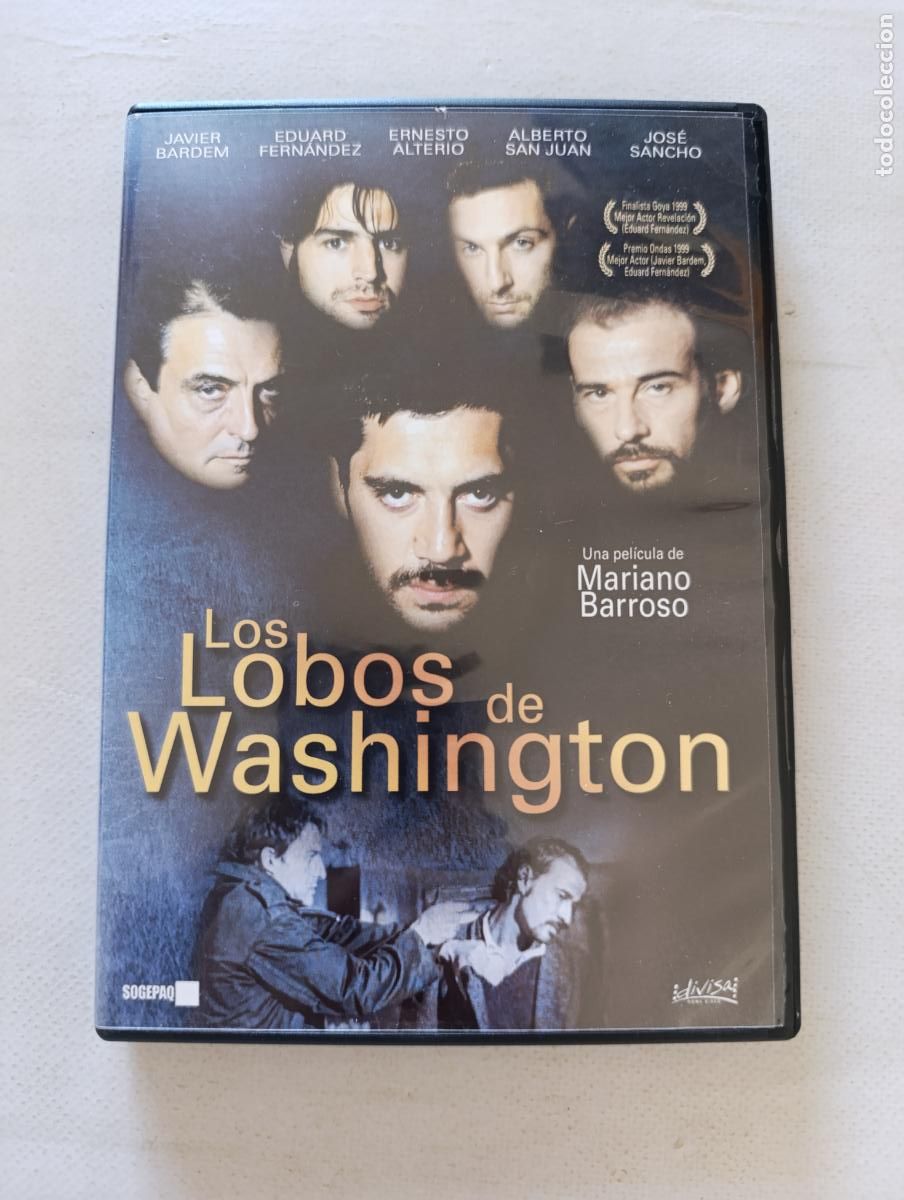 Cine: DVD LOS LOBOS DE WASHINGTON - MARIANO BARROSO - JAVIER BARDEM (HV1)