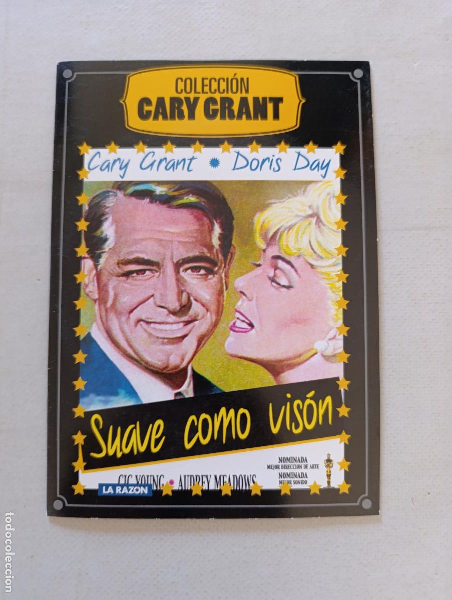 Cine: DVD SUAVE COMO VISON - CARY GRANT, DORIS DAY - FUNDA FINA CARTON (HW)