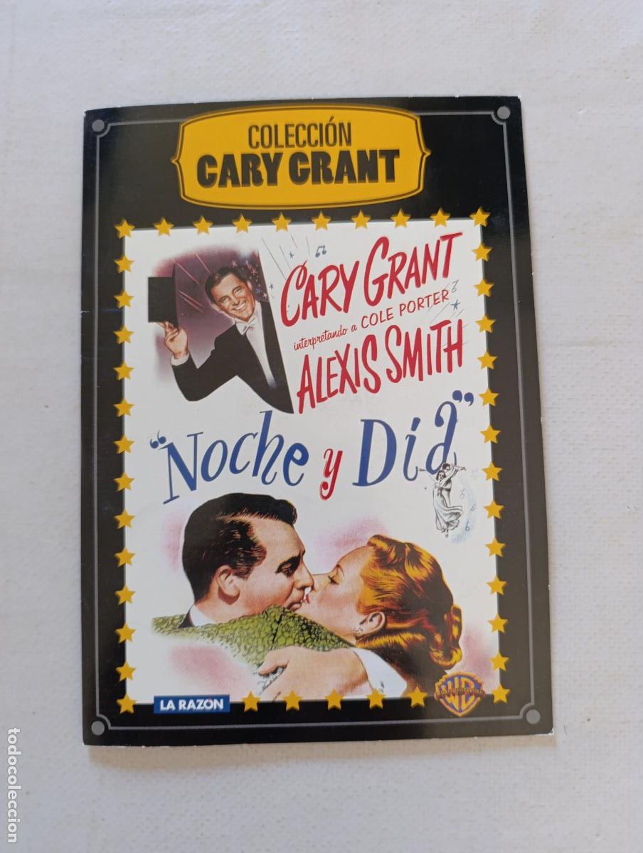 Cine: DVD NOCHE Y DIA - CARY GRANT - FUNDA FINA CARTON (HW)