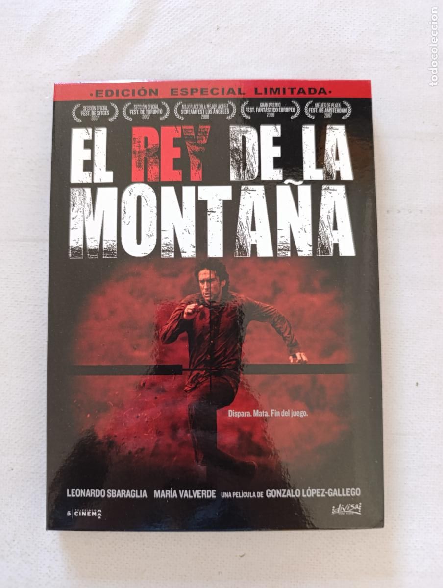 Cine: DVD EL REY DE LA MONTA&Ntilde;A - EDICION ESPECIAL LIMITADA - LEONARDO SBARAGLIA (HWw)