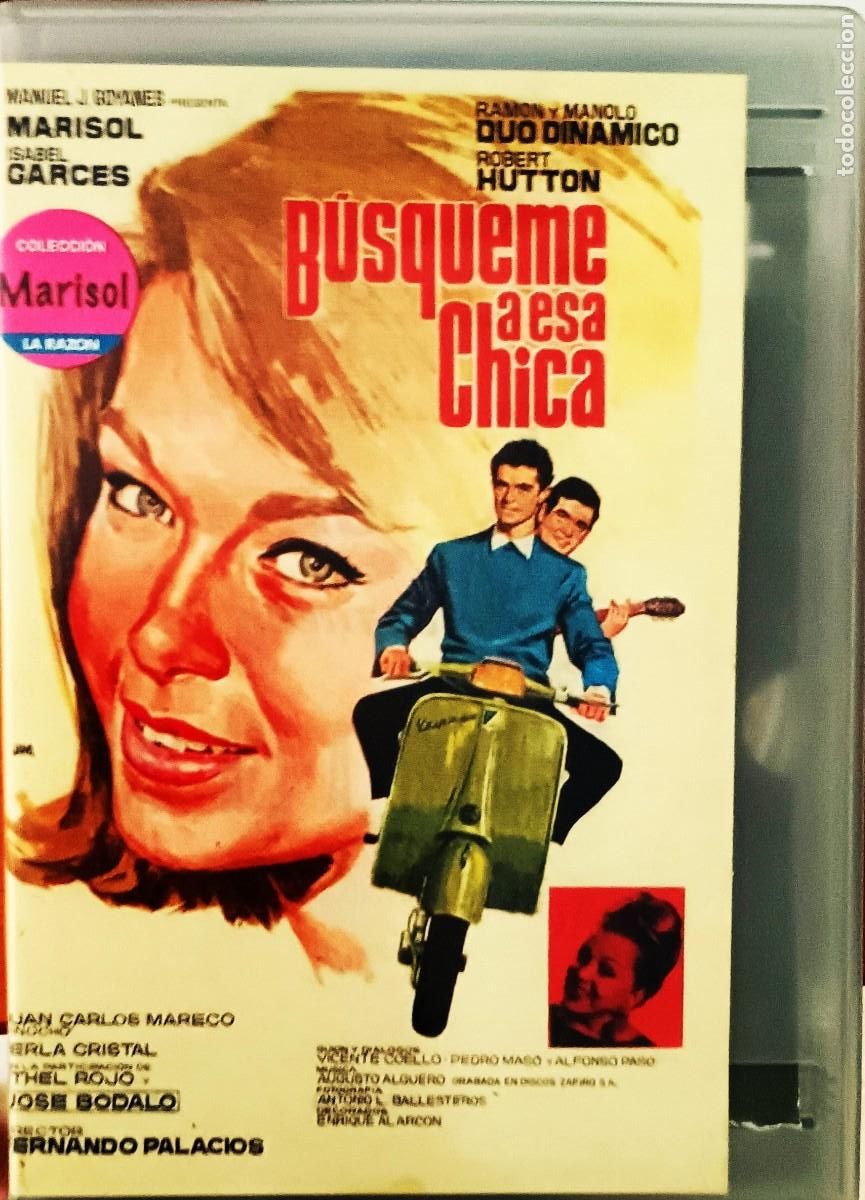Cine: MARISOL EN BUSQUEME A ESA CHICA. CINE EN DVD DE COLECCION.
