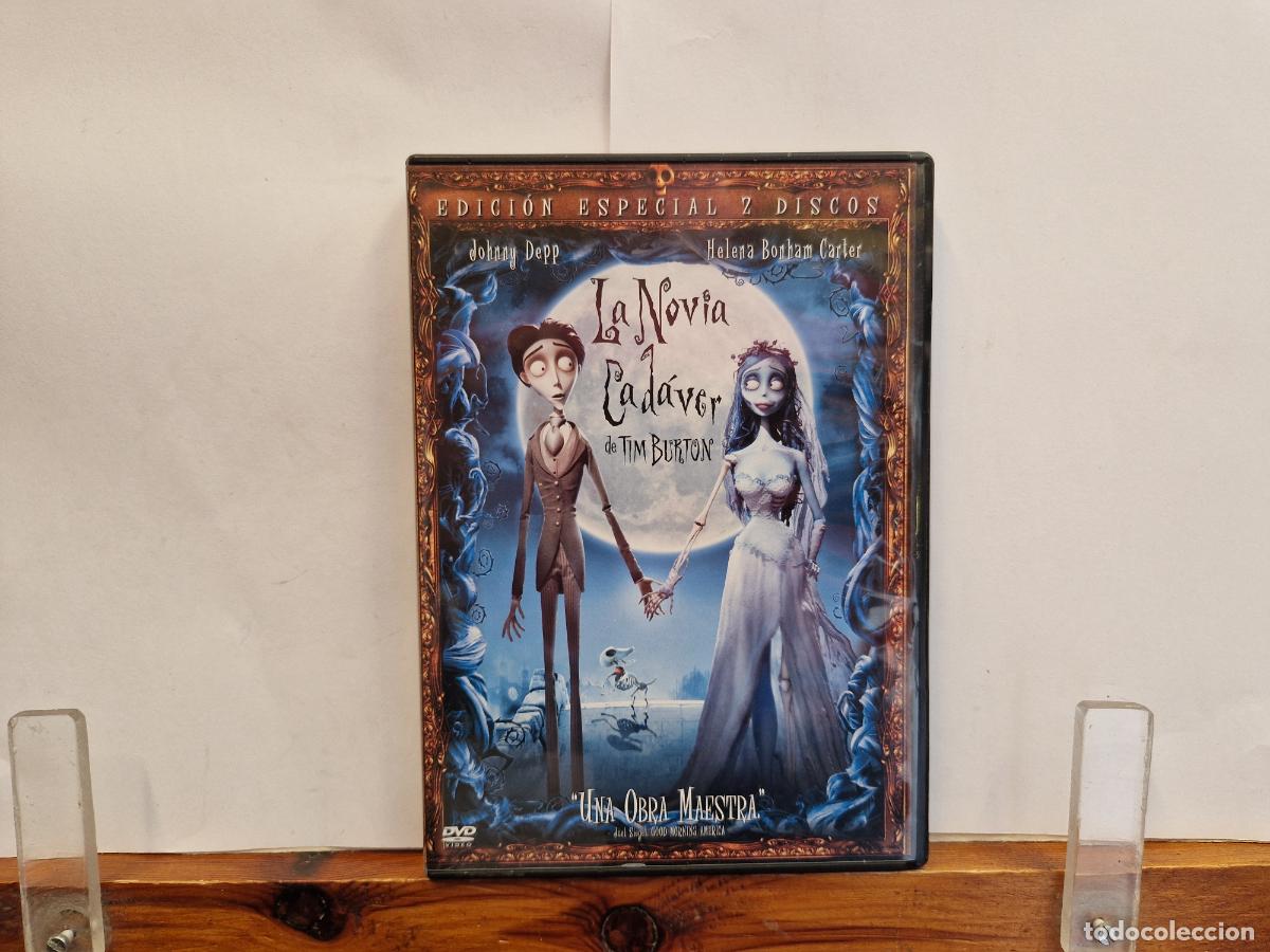 Cine: DVD. LA NOVIA CADAVER DE TIM BURTON. JOHNY DEPP. HELENA BOHAM CARTER.