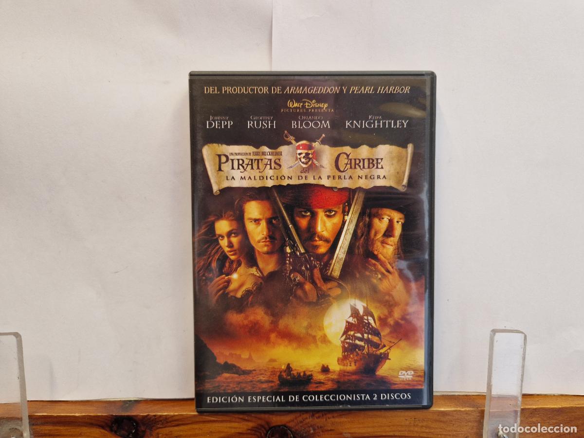 Cine: DVD. PIRATAS DEL CARIBE. LA MALDICION DE LA PERLA NEGRA.