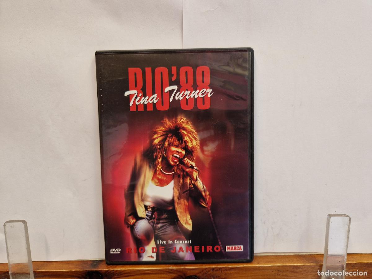 Cine: DVD. RIO`88 TINA TURNER. RIOS DE JAINERO. LIVE IN CONCERT.