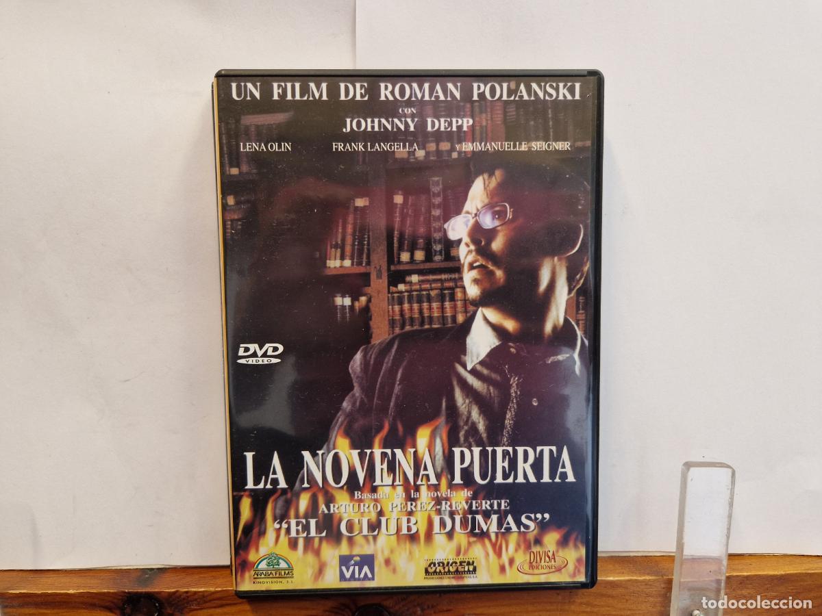 Cine: DVD. LA NOVENA PUERTA. BASADA EN LA NOVELA DE ARTURO PEREZ REVERTE. EL CLUB DUMAS.