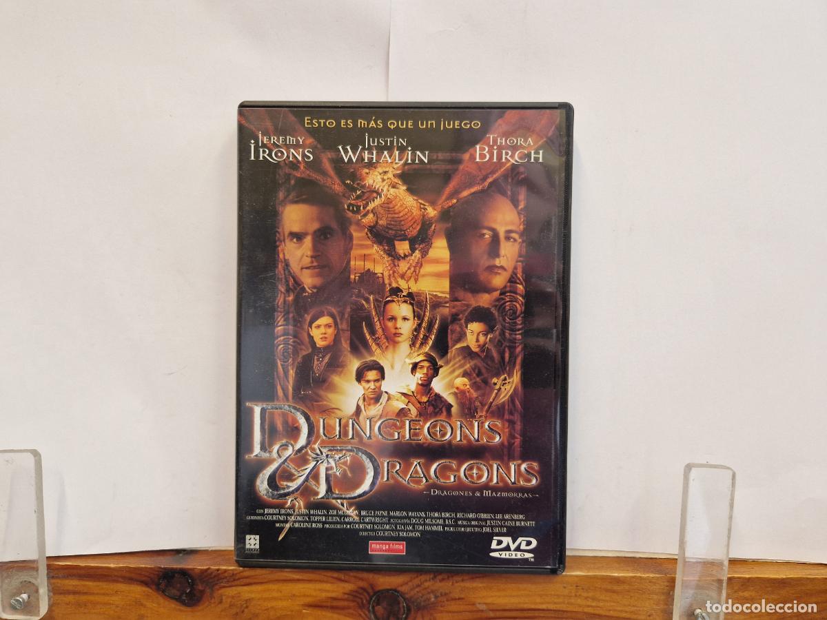 Cine: DVD. DUNGEONS DY DRAGONES. JEREMY IRONS. JUSTIN WHALIN. THORA BIRCH.
