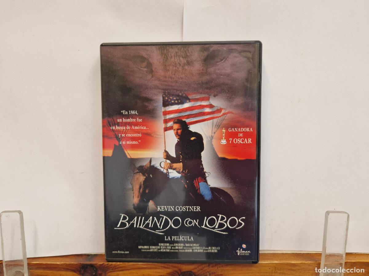 Cine: DVD. KEVIN COSTNER. BAILANDO CON LOBOS. GANADORA DE 7 OSCARS.