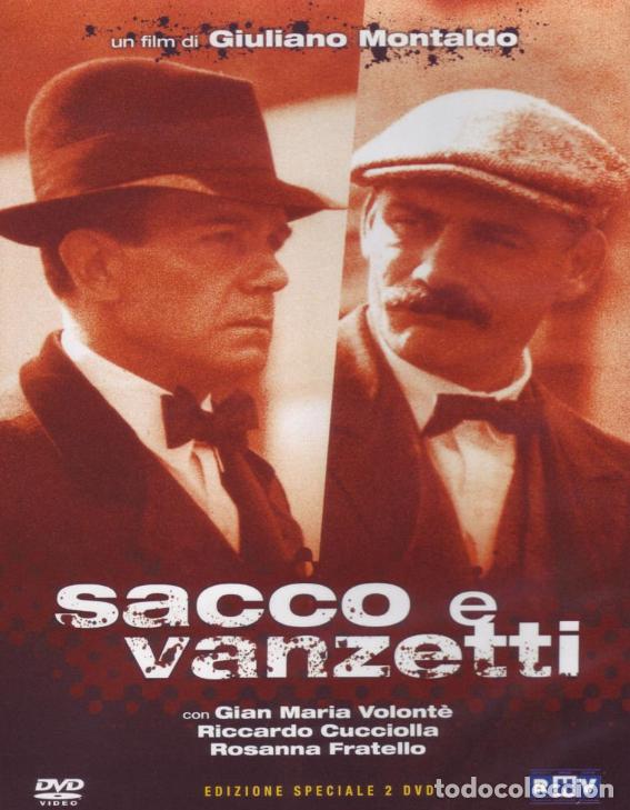 Cine: Zacco E Vanzetti DVD Como nuevo
