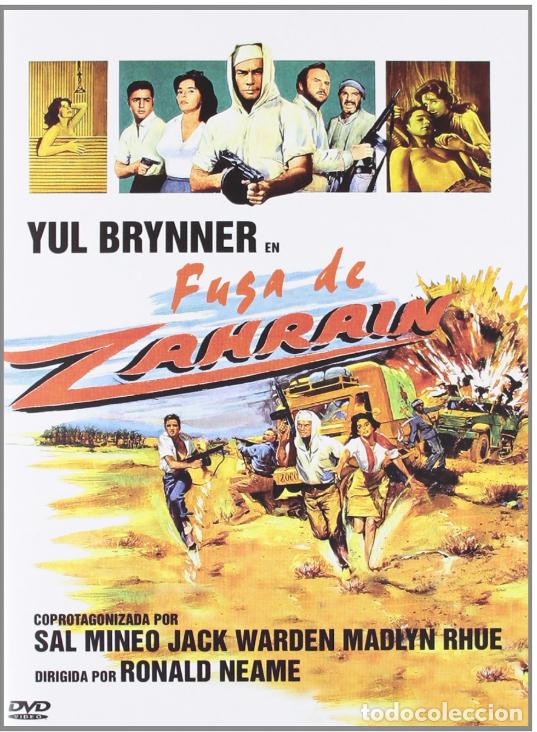 Cine: Fuga De Zahrain DVD Como nuevo