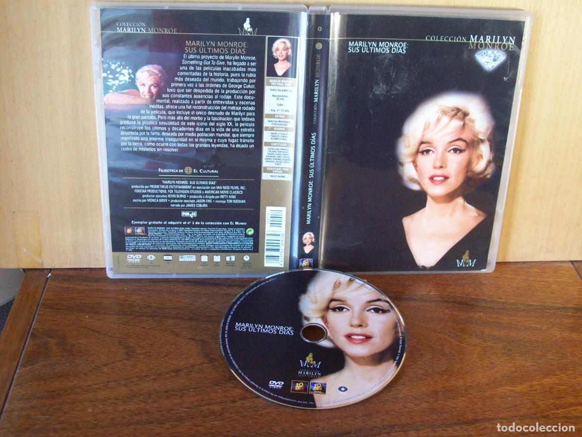 Cine: MARILYN MONROE : SUS ULTIMOS DIAS - MARILYN MONROE - PRODUCTOR EJECUTIVO KEVIN BURNS - DVD