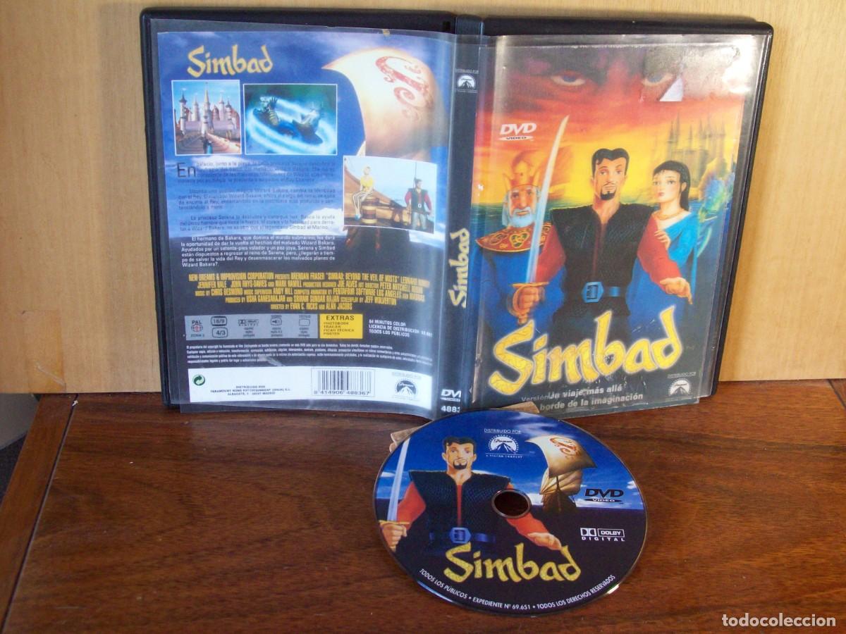 Cine: SIMBAD - VERSION DE EVAN RICKS Y ALAN JACOBS - DVD