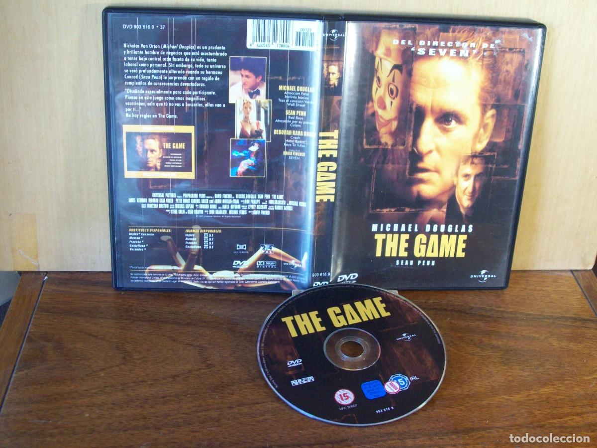 Cine: THE GAME - MICHAEL DOUGLAS - SEAN PENN - JAMES REBHORN - DEBORAH KARA UNGER - DVD