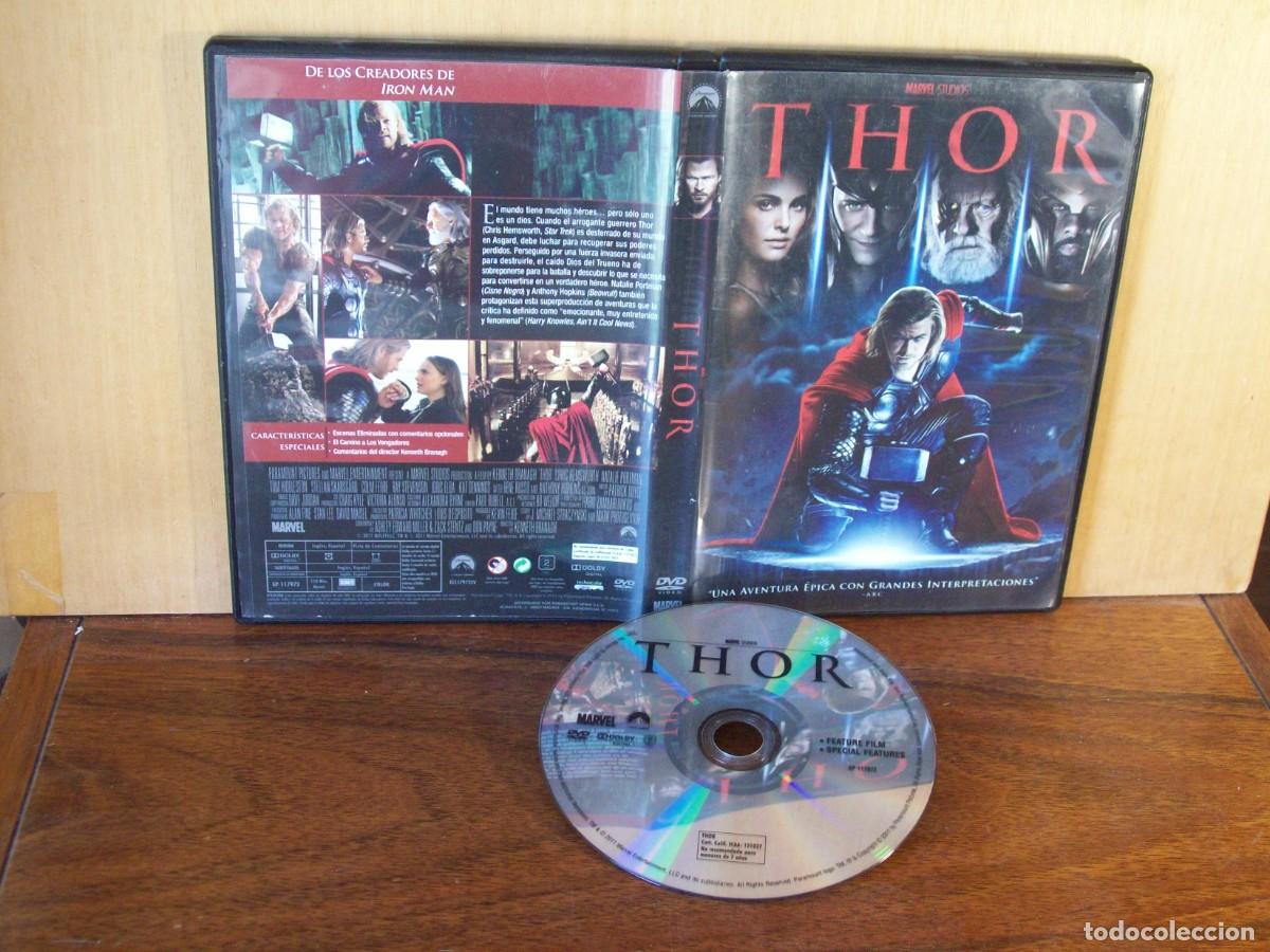 Cine: THOR - CHRIS HEMSWORTH - NATALIE PORTMAN - TOD HIDDLESTON - STELLAN SKARGAD - DVD