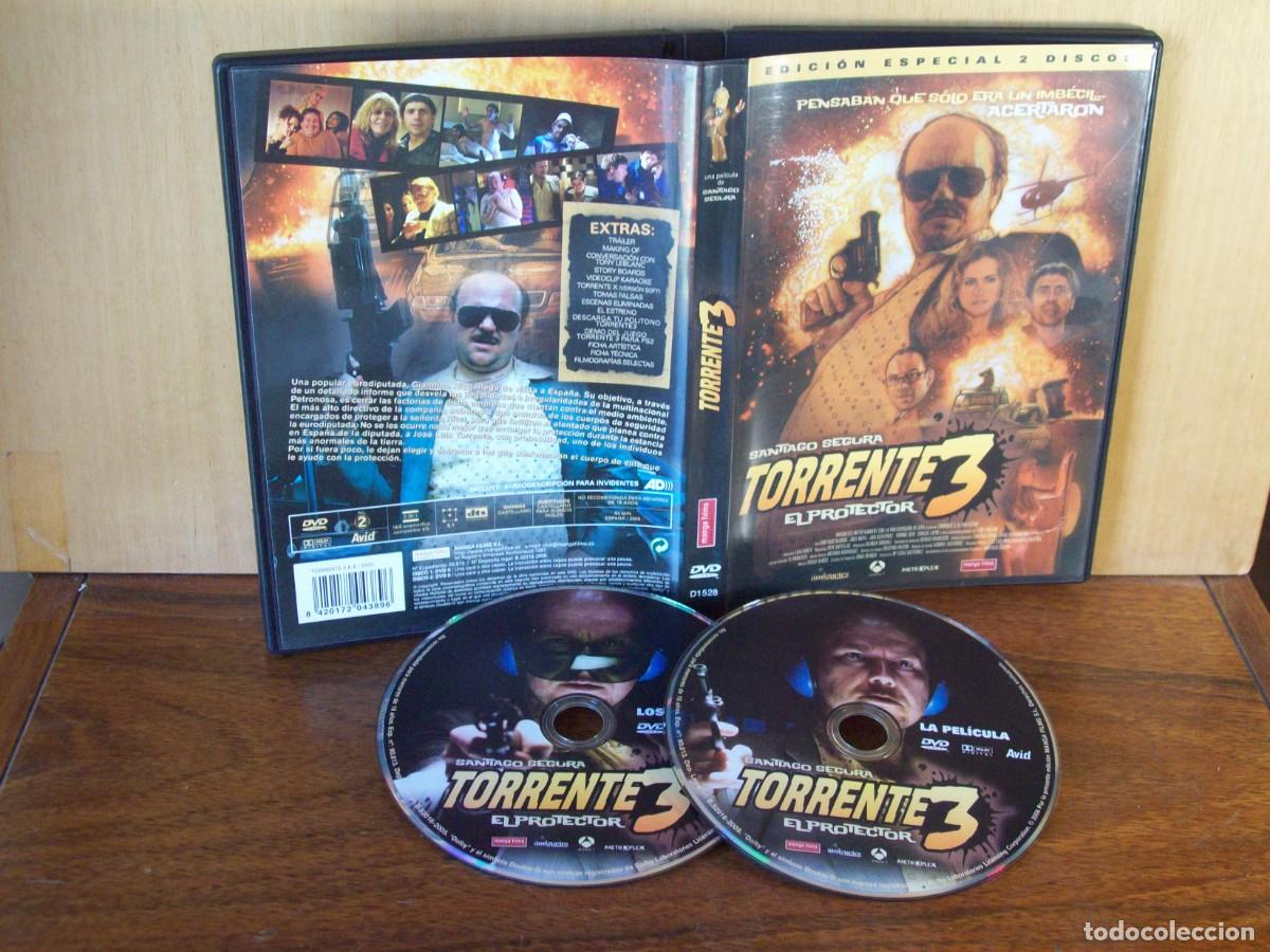 Cine: TORRENTE 3 (EL PROTECTOR) - SANTIAGO SEGURA - JOSE MOTA - JAVI GUTIERREZ - DOBLE DVD