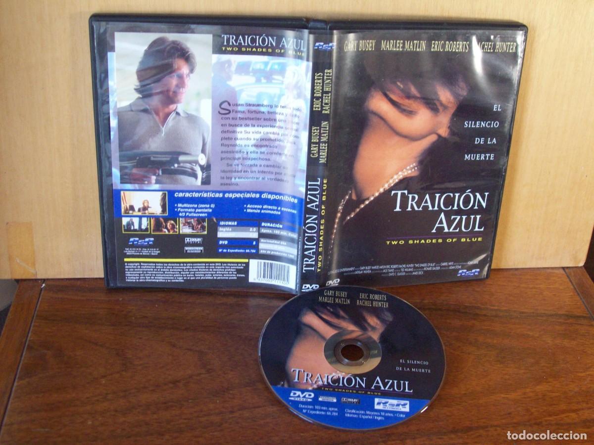 Cine: TRAICION AZUL - GARY BUSEY - MARLEE MATLIN - ERIC ROBERTS - RACHEL HUNTER - DVD