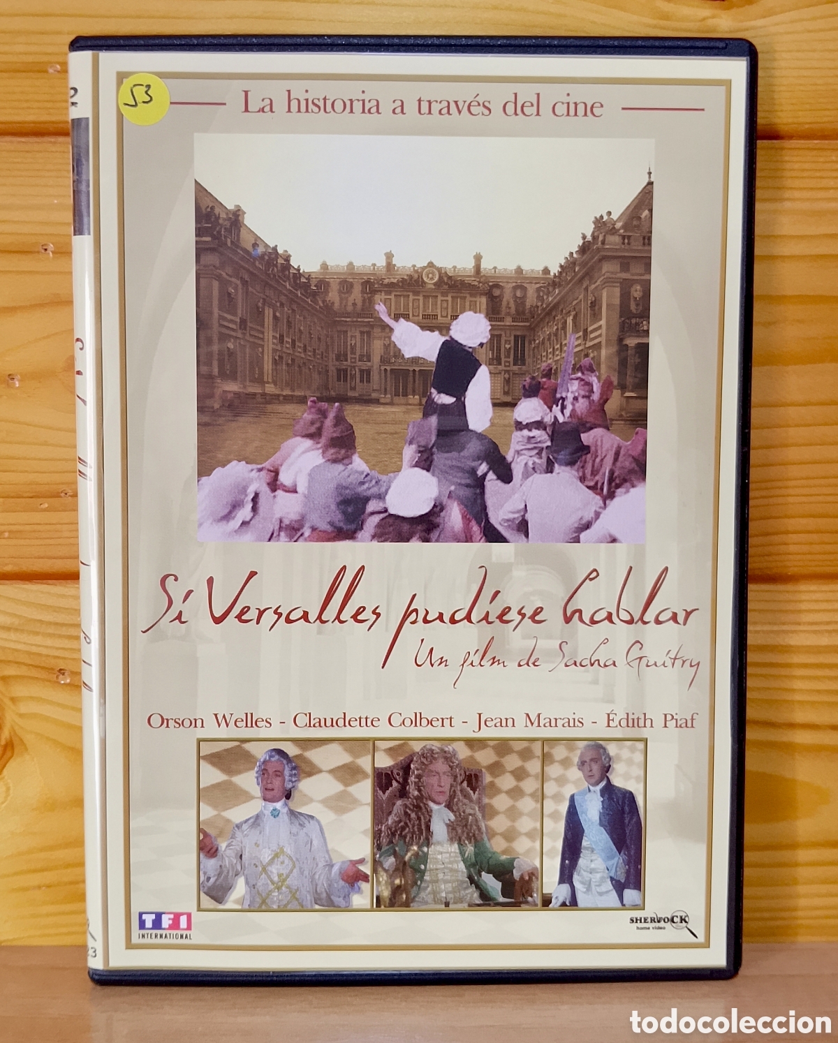 Cine: DVD si Versalles pudiese hablar orson welles