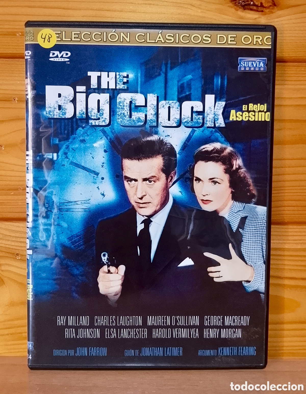 Cine: DVD The Big Clock El Reloj Asesino