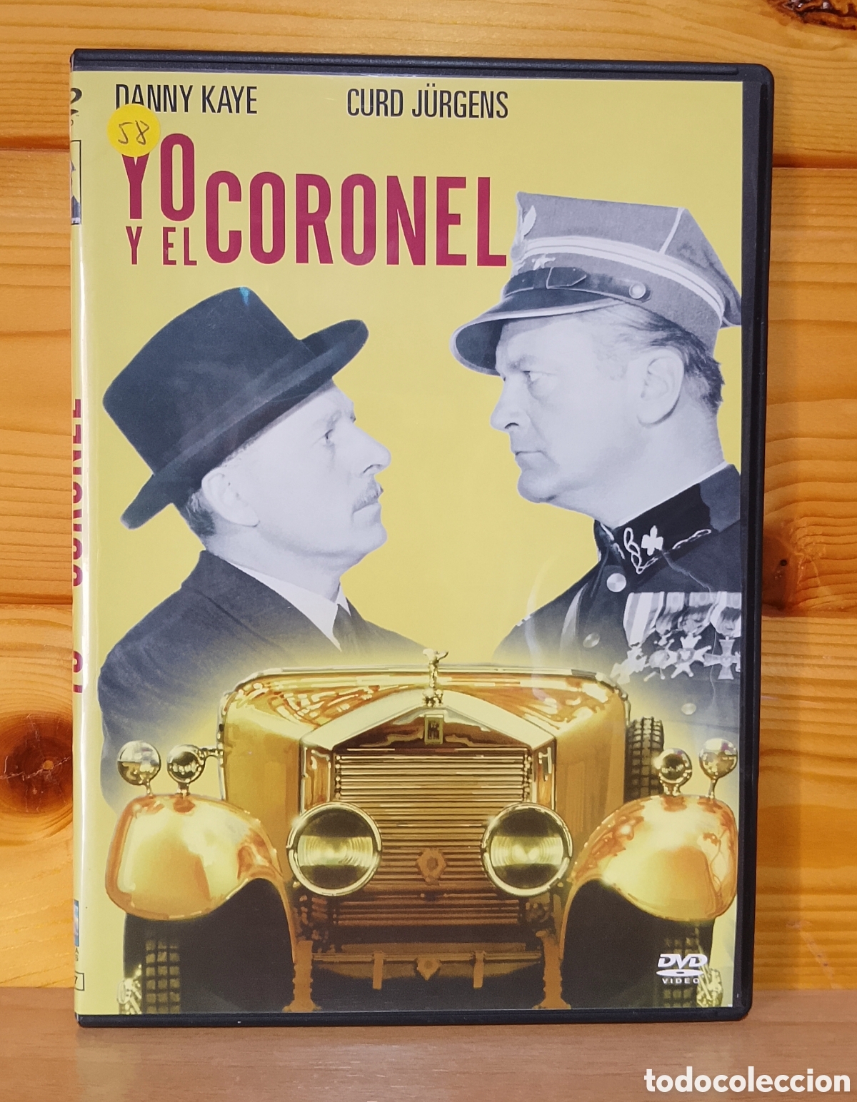 Cine: DVD Yo y el coronel Danny Kaye