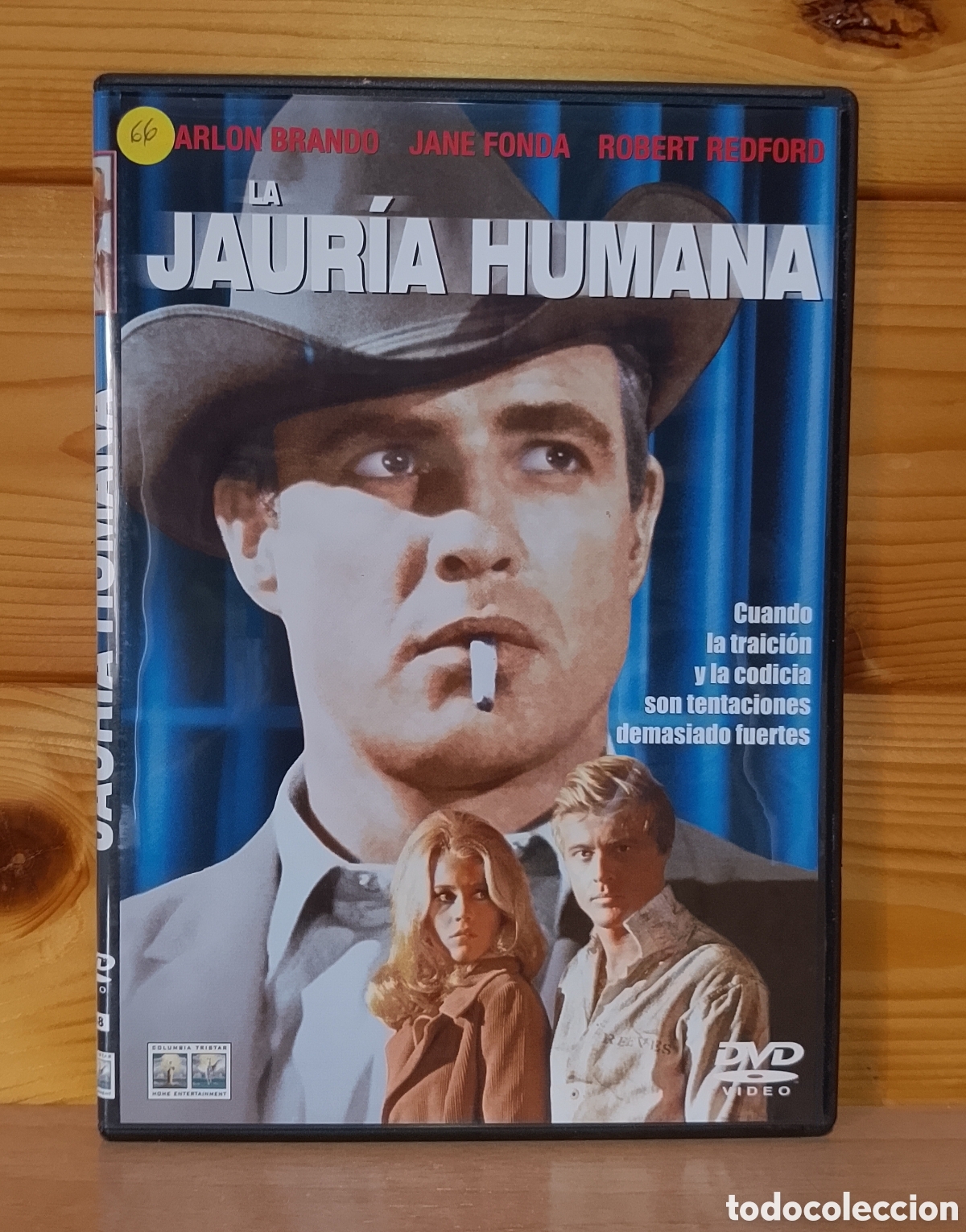 Cine: DVD La Jaur&iacute;a Humana Marlon Brando Robert redford