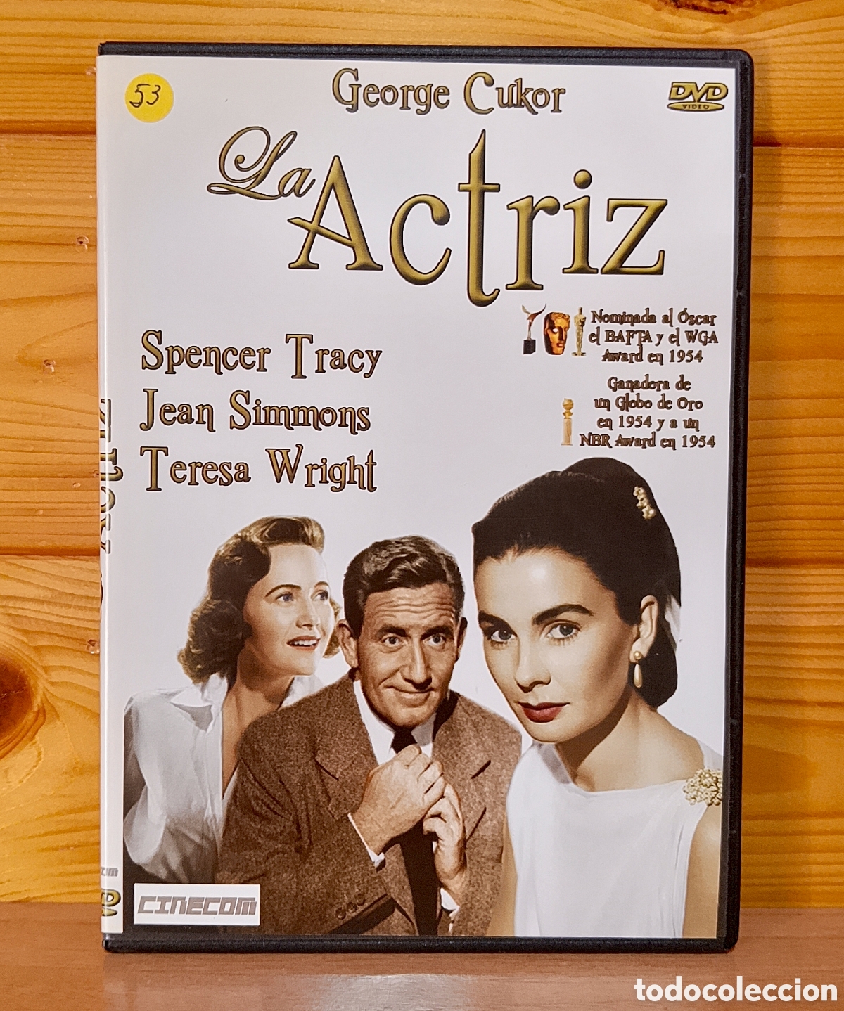 Cine: DVD La Actriz Spencer Tracy