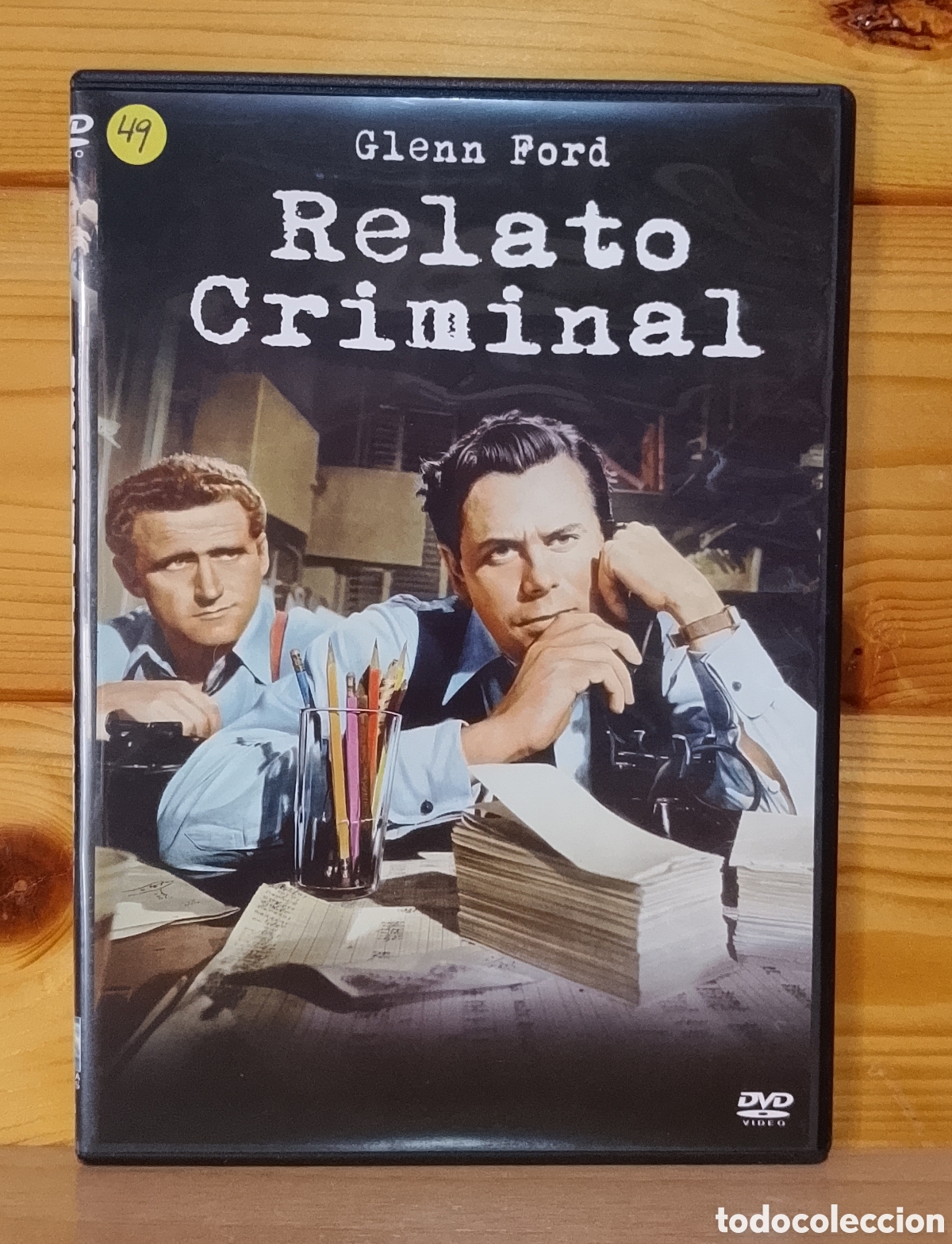 Cine: DVD Relato Criminal Glen Ford