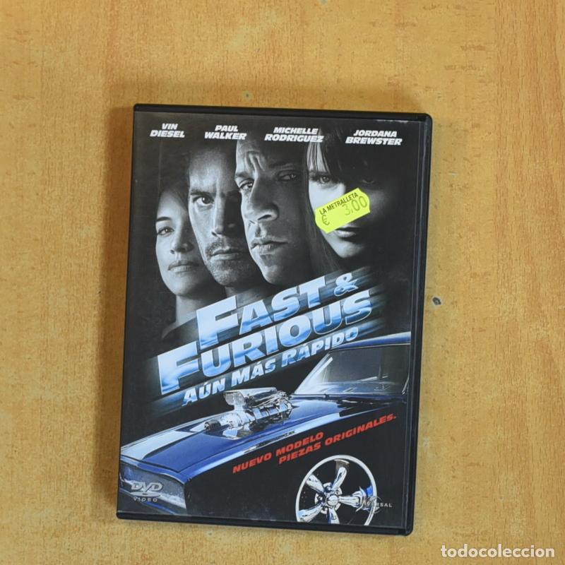 Cine: FAST & FURIOUS AUN MAS RAPIDO - DVD