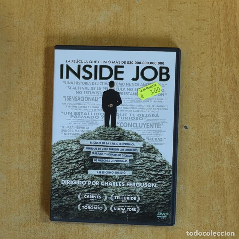 Cine: INSIDE JOB - DVD - &iexcl;Precios ajustados, revisa mi tienda!