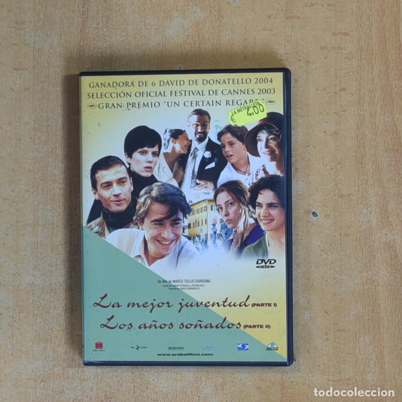 Cine: LA MEJOR JUVENTUD LOS A&Ntilde;OS SO&Ntilde;ADOS - DVD