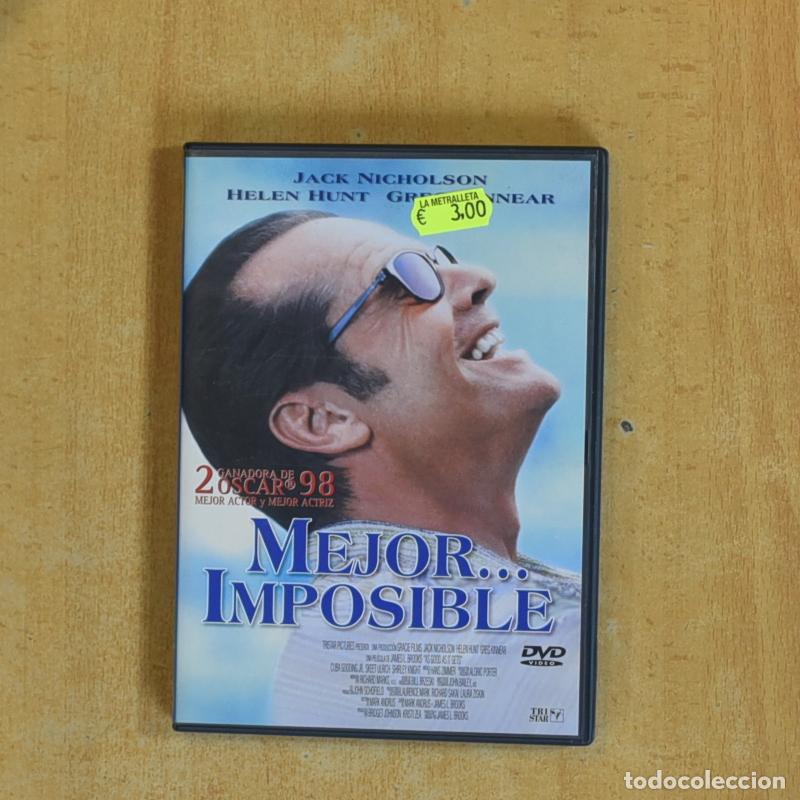 Cine: MEJOR IMPOSIBLE - DVD - Env&iacute;o r&aacute;pido y bien embalado