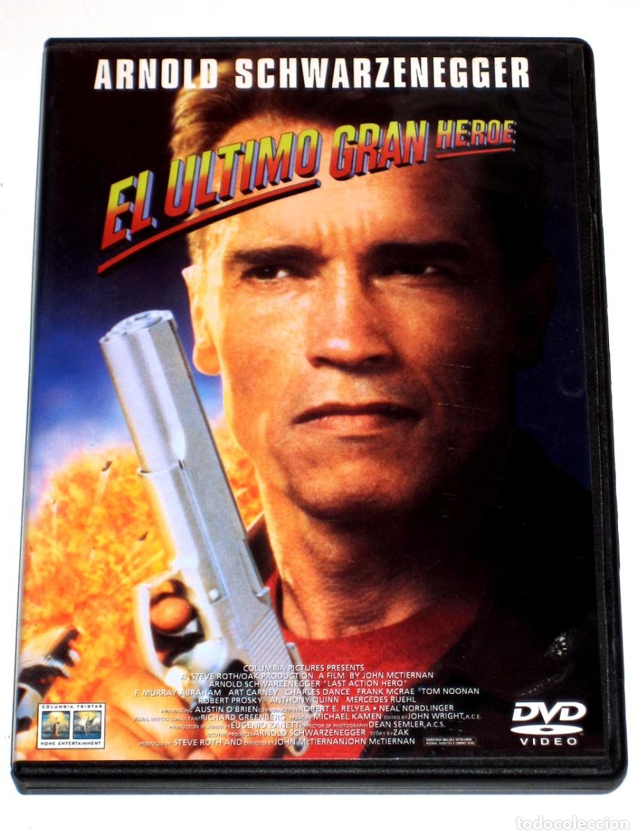 Cine: El Ultimo Gran Heroe - John McTiernan Arnold Schwarzenegger Austin O'Brien Charles Dance DVD DESCAT.