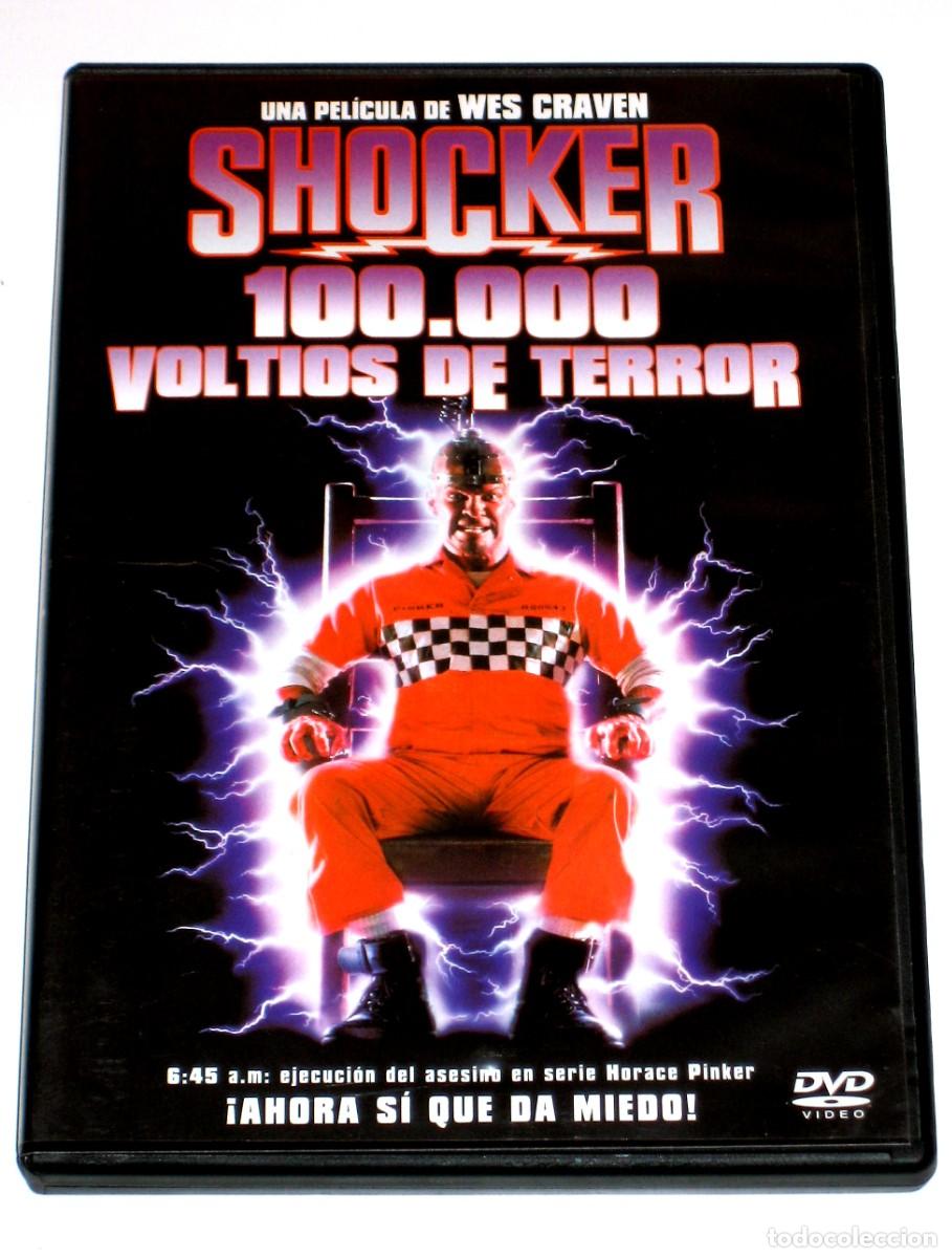 Cine: Shocker 100000 Voltios De Terror - Wes Craven Peter Berg Michael Murphy DVD Ed. Sony DESCATALOGADO