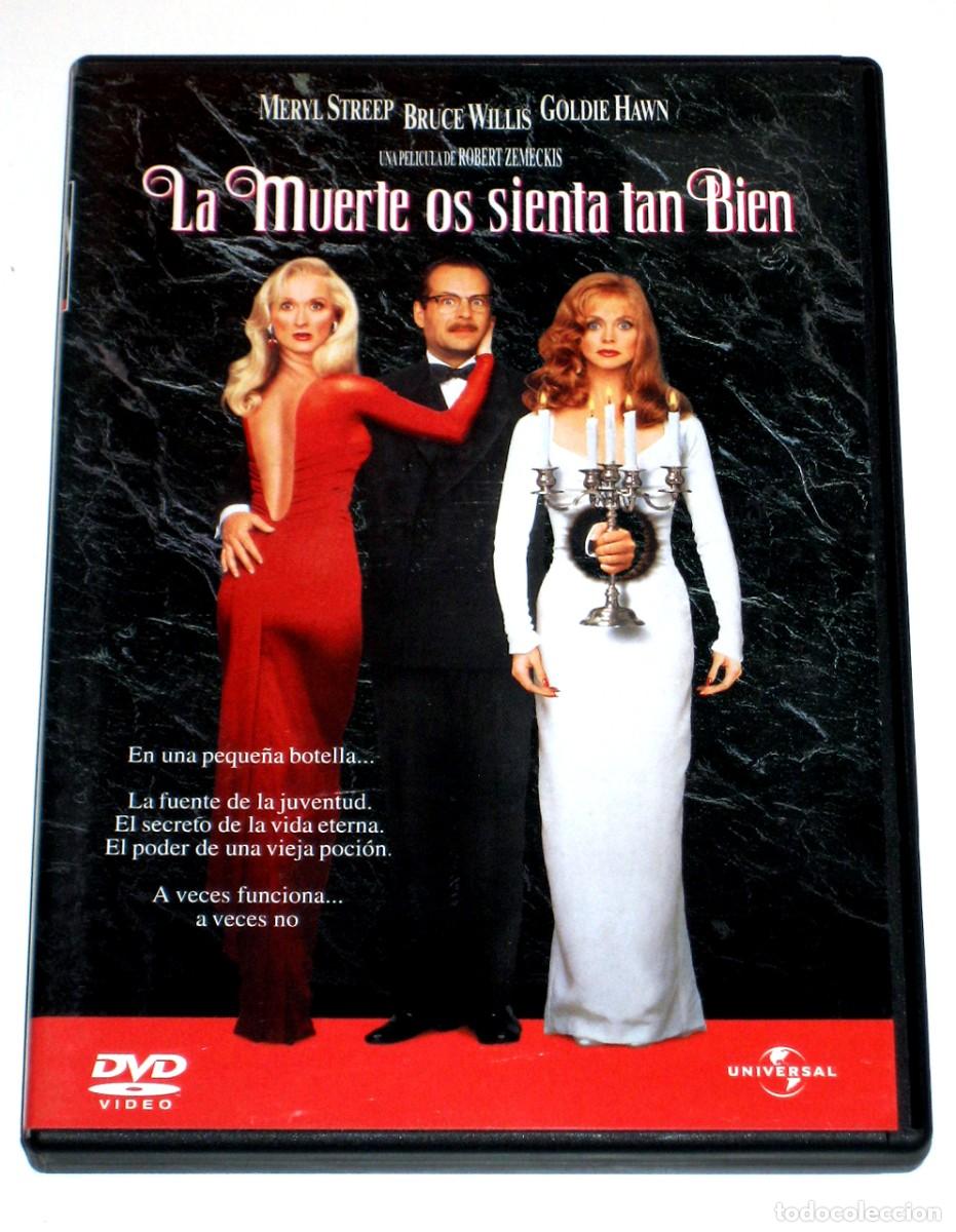 Cine: La Muerte os Sienta tan Bien - Robert Zemeckis Goldie Hawn Bruce Willis Meryl Streep DVD DESCATALOG.
