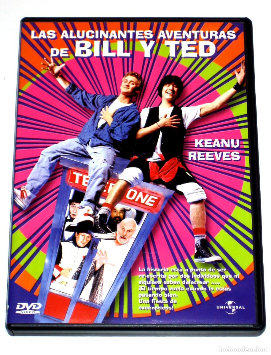 Cine: Las Alucinantes Aventuras De Bill y Ted - Stephen Herek Keanu Reeves Alex Winter DVD ED. UNIVERSAL