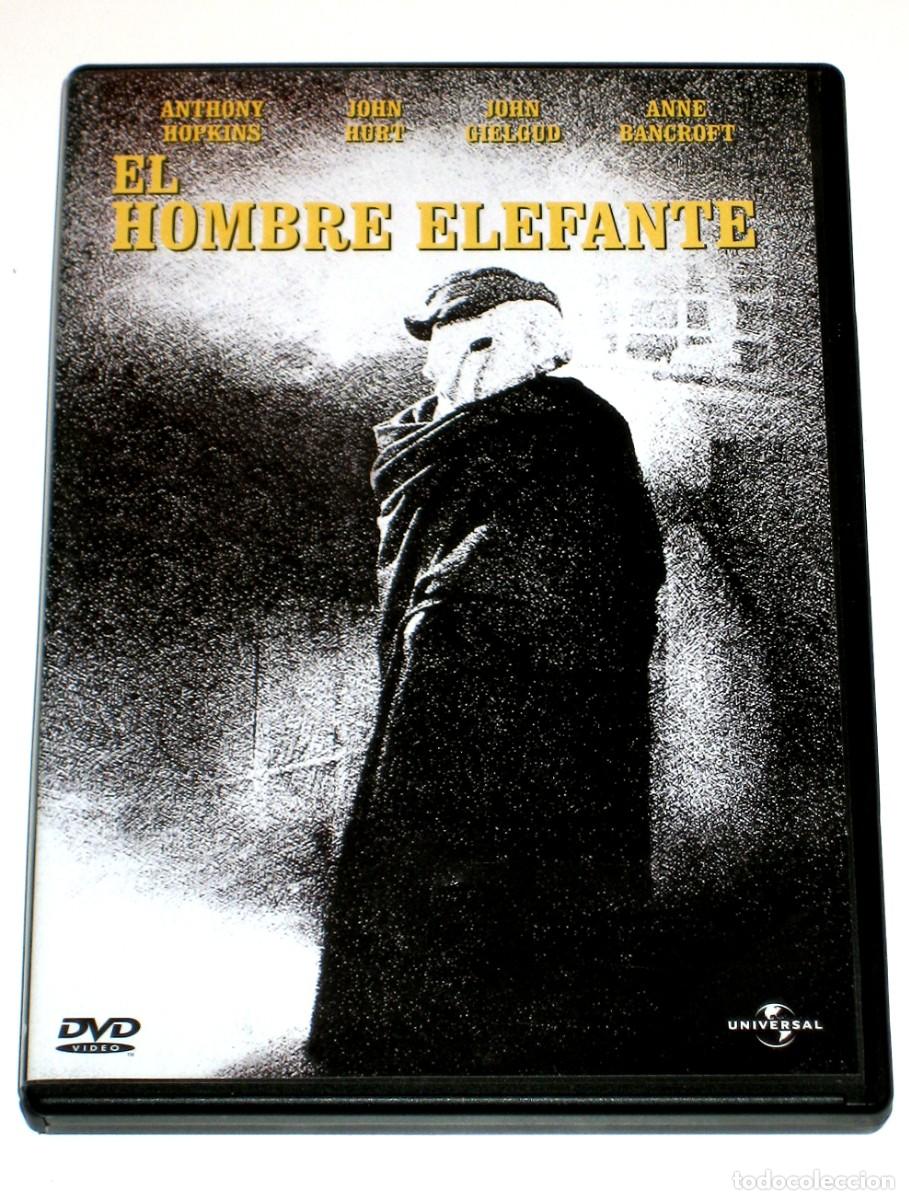 Cine: El Hombre Elefante - David Lynch John Hurt Anthony Hopkins Anne Bancroft John Gielgud DVD DESCAT.