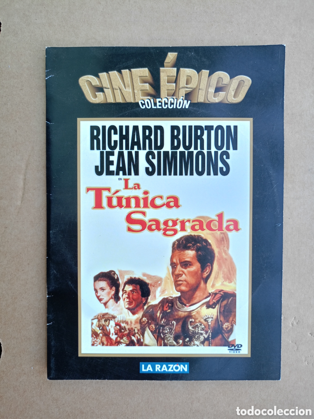 Cine: DVD LA T&Uacute;NICA SAGRADA RICHARD BURTON