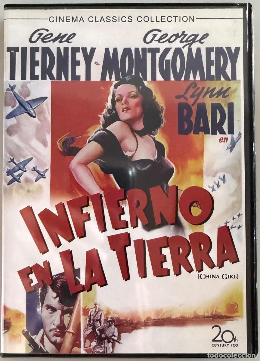 Cine: INFIERNO EN LA TIERRA (1942) GENE TIERNEY, GEORGE MONTGOMERY, LYNN BARI - FILM HENRY HATHAWAY