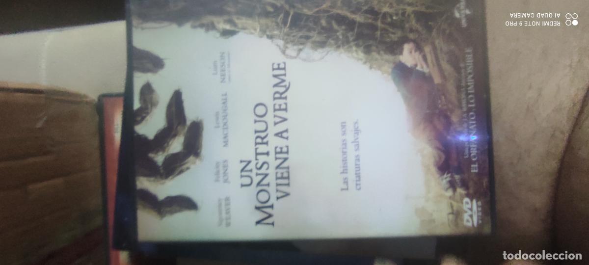 Cine: Un monstruo viene a verte. Pel&iacute;cula / DVD.