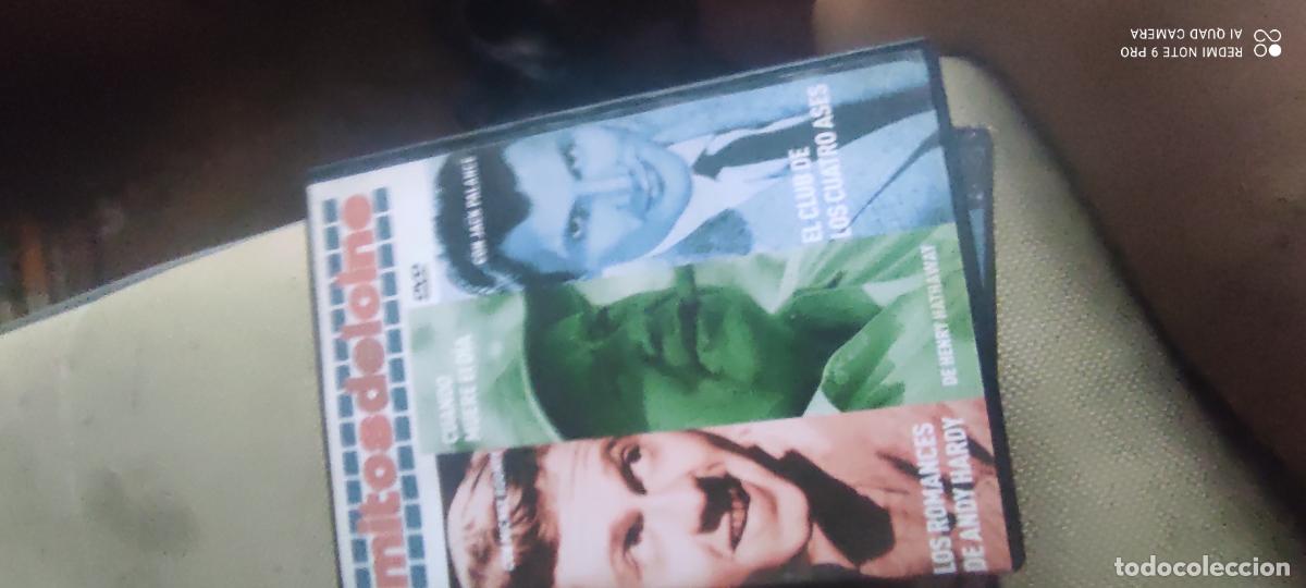 Cine: DVD. LOS ROMANCES DE ANDY HARDY. CUANDO MUERE EL DIA. EL CLUB DE LOS CUATRO ASES.