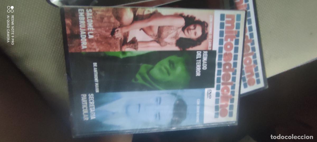 Cine: DVD. SALOME LA EMBRUJADORA. REINADO DEL TERROR. SECRETARIA PARTICULAR.