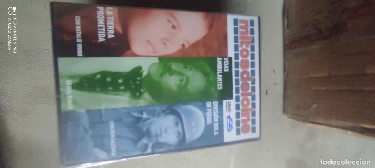 Cine: DVD LA TIERRA PROMETIDA / VIDAS AMBULANTES / DIVISION BOLA DE FUEGO
